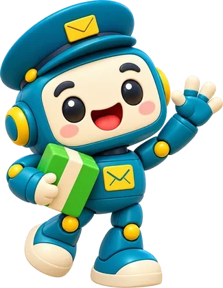 Pixel, the robot postman